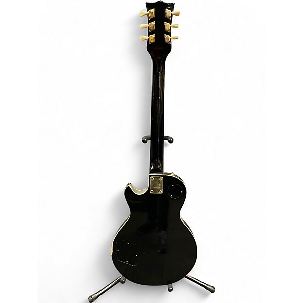 Used Crestline Single Cut Ebony Solid Body Electric Guitar