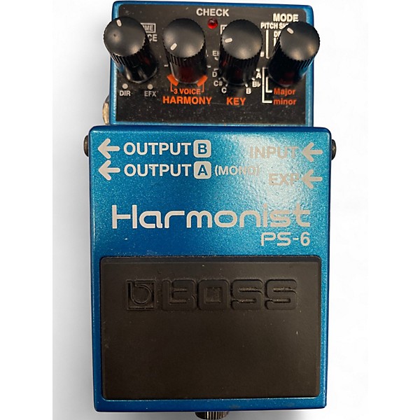 Used BOSS PS6 Harmonist Effect Pedal
