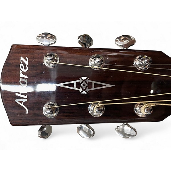 Used Alvarez MD710E Natural Acoustic Electric Guitar
