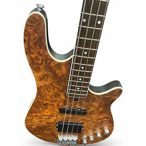 Used Maruszczyk JAZZUS Trans Brown Electric Bass Guitar