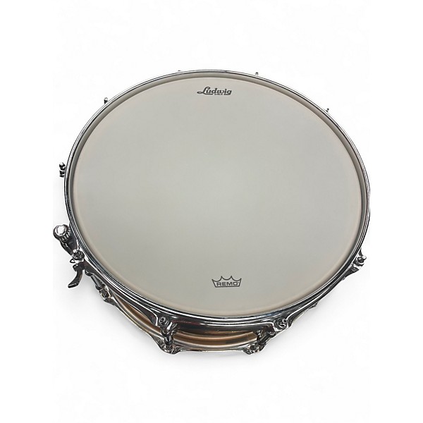 Used Ludwig 6.5X14 PHONIC  POLISHED BRONZE Drum