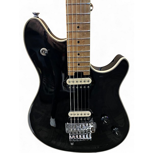 Used EVH Wolfgang USA BLACK Solid Body Electric Guitar