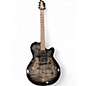 Used Godin Flat Five Trans Black Hollow Body Electric Guitar thumbnail