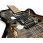 Used Godin Flat Five Trans Black Hollow Body Electric Guitar