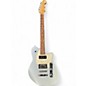 Used Reverend Double Agent OG Metallic Silver Freeze Solid Body Electric Guitar thumbnail