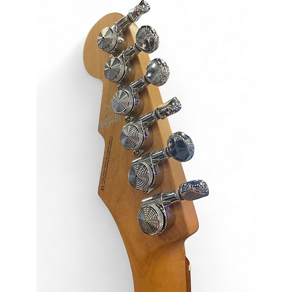 Used Reverend Double Agent OG Metallic Silver Freeze Solid Body Electric Guitar