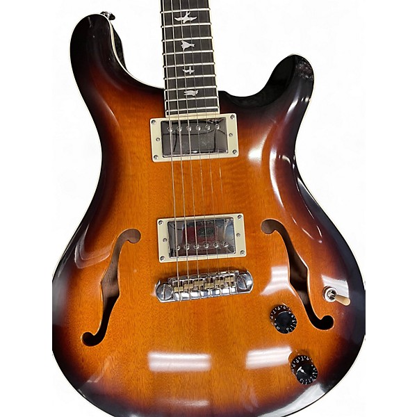 Used PRS SE Hollowbody Standard Tobacco Hollow Body Electric Guitar