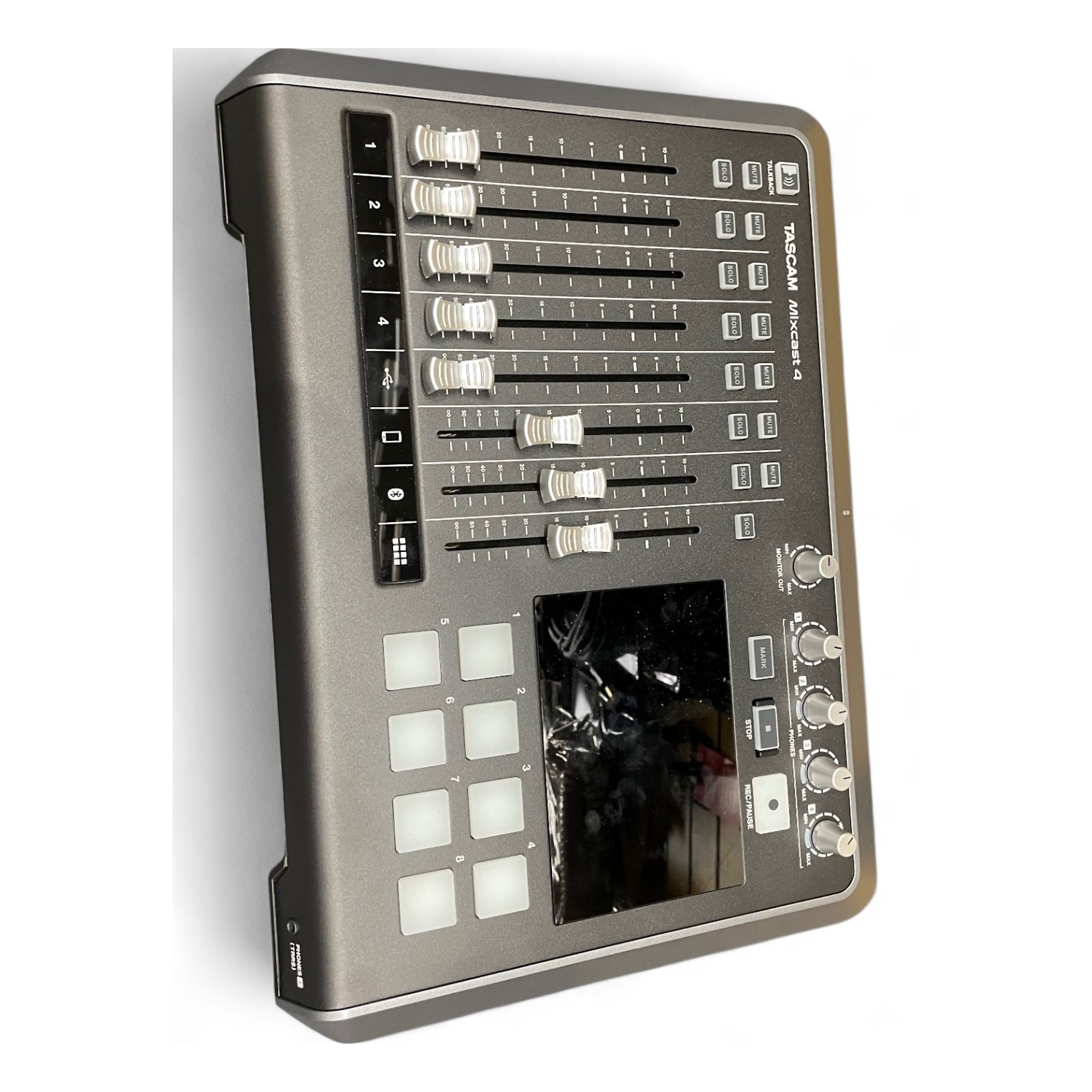 【美品】TASCAM MIXCAST4 付属品あり　外箱なし Amazon.com: TASCAM Mixcast 4 Podcast Streaming Mixer