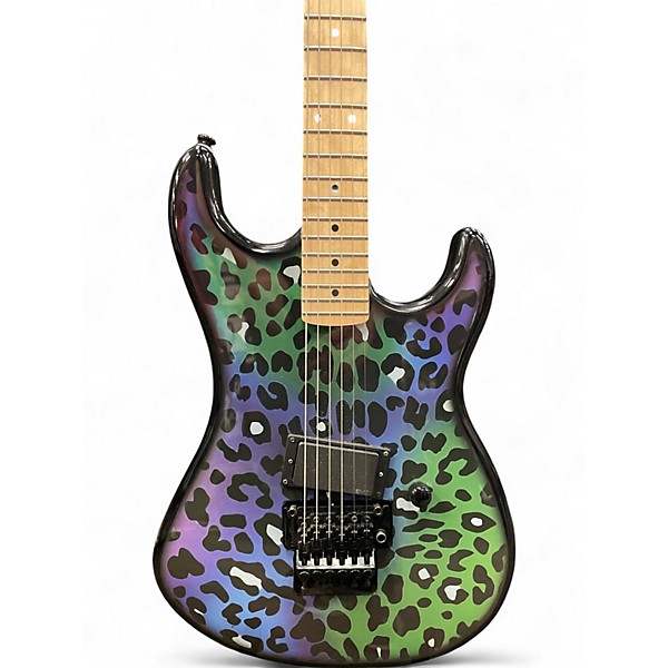 Used Kramer BARETTA CUSTOM GRAPHIC Feral Cat Solid Body Electric Guitar