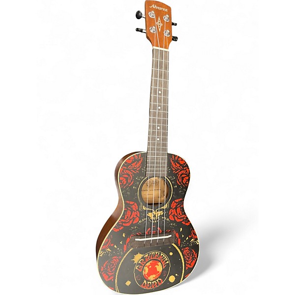 Used Alvarez GDU26C Roses Grateful Dead Ukulele