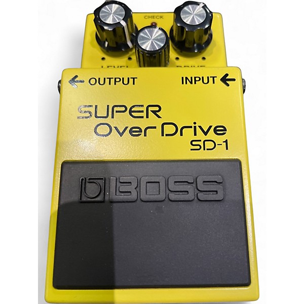 Used BOSS SD1 Super Overdrive Effect Pedal