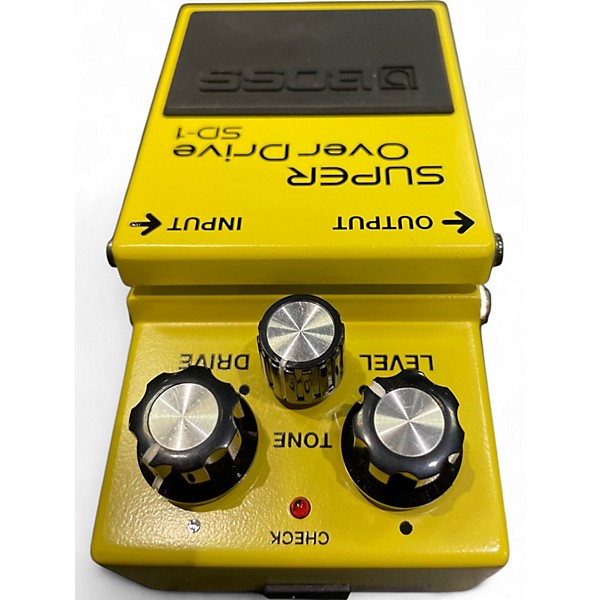 Used BOSS SD1 Super Overdrive Effect Pedal