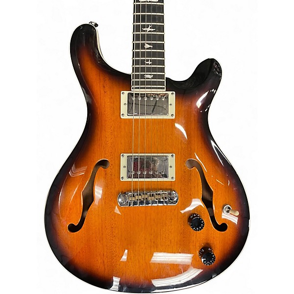 Used PRS SE Hollowbody Standard Tobacco Solid Body Electric Guitar
