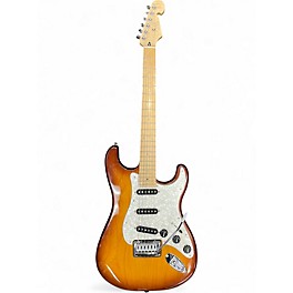 Used Cmg DIANE 2 Tone Sunburst Solid Body Electric Guitar