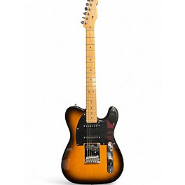 Used Fender telecaster 3 Color Sunburst Solid Body Electric Guitar