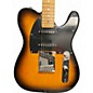 Used Fender telecaster 3 Color Sunburst Solid Body Electric Guitar