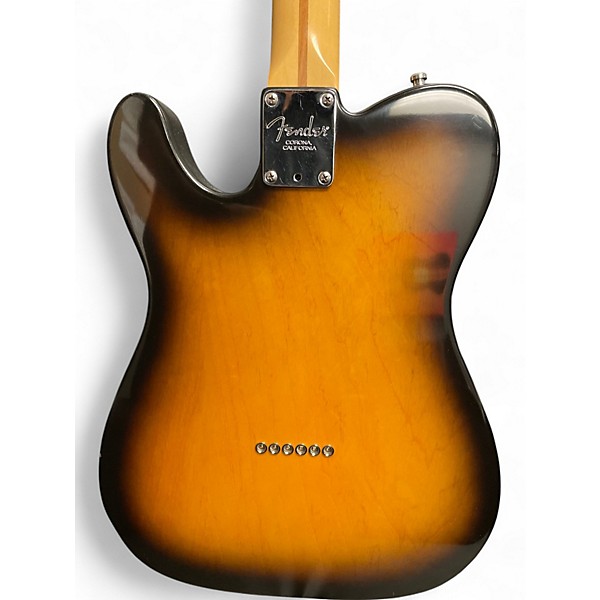 Used Fender telecaster 3 Color Sunburst Solid Body Electric Guitar
