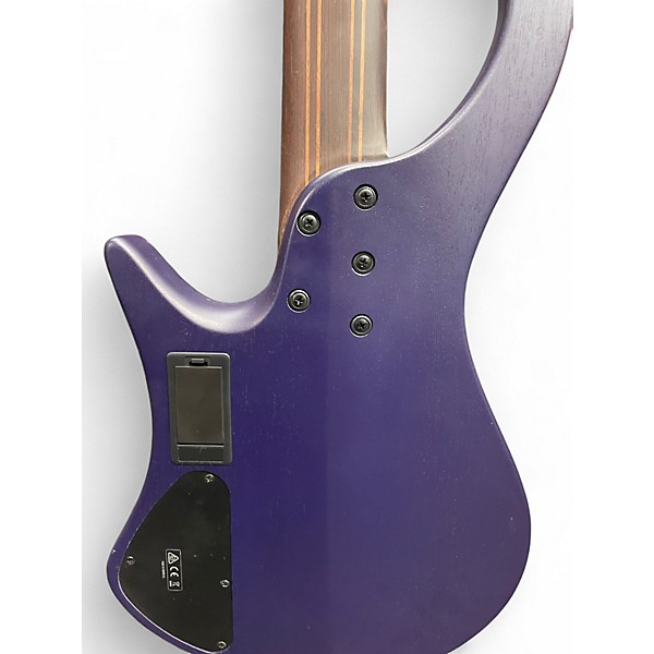 Used Ibanez EHB1505MS 5 STRING BASS Blue Burst Electric Bass Guitar