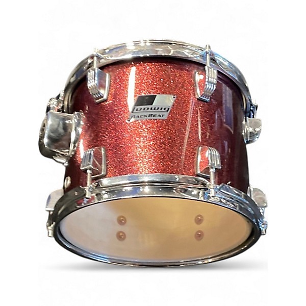 Used Ludwig 5 Piece BACKBEAT WINE RED SPARKLE Drum Kit