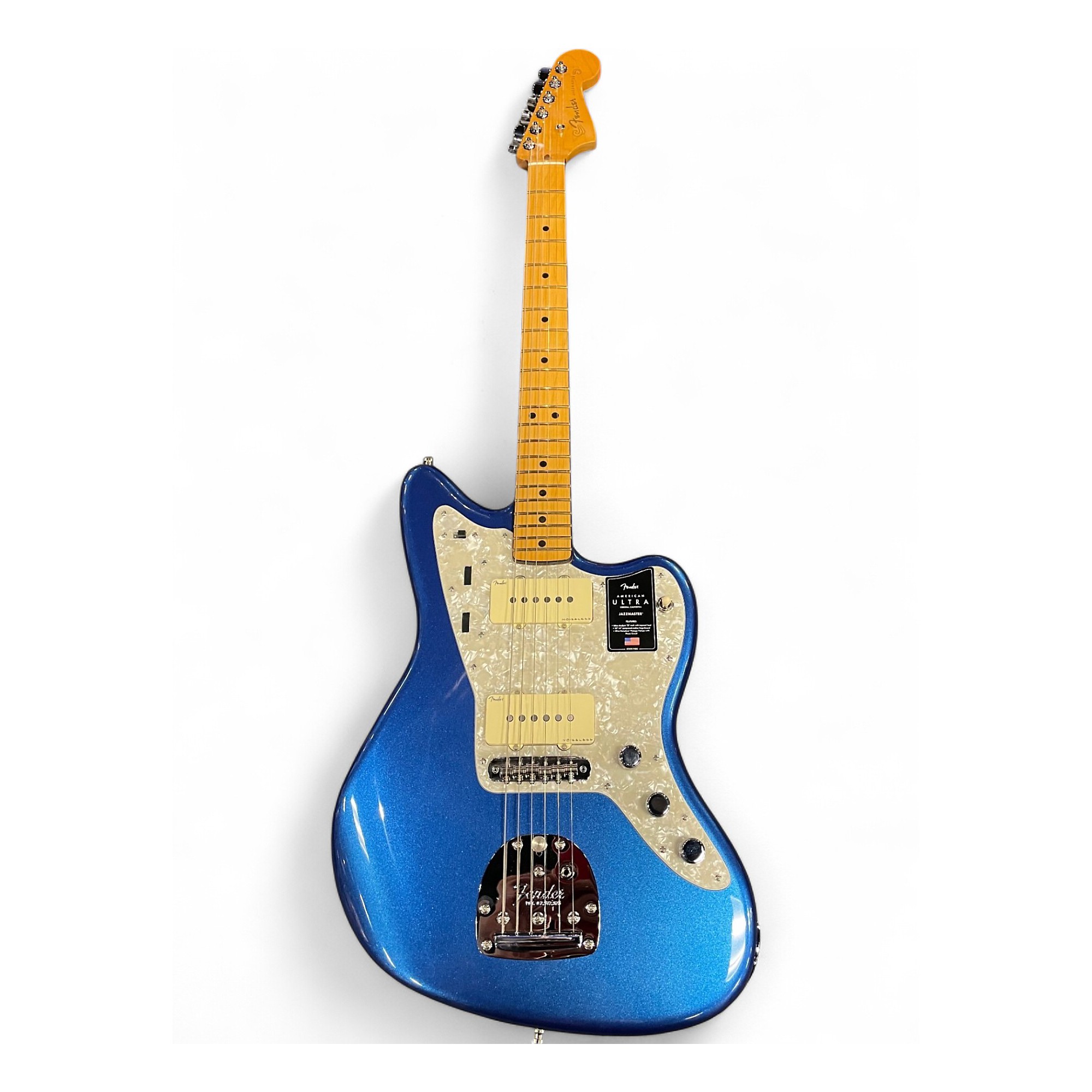ほぼ未使用Fender American Ultra Jazzmaster Used 2023 Fender American Ultra Jazzmaster cobra blue Solid