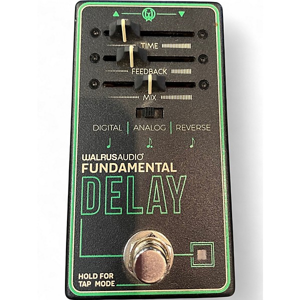 Used Walrus Audio FUNDAMENTAL DELAY Effect Pedal