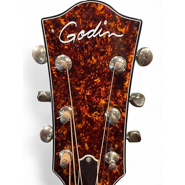 Used Godin METROPOLIS Natural Acoustic Electric Guitar