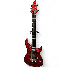 Used ESP Edwards E-HR-135 III Volcano Red Solid Body Electric Guitar