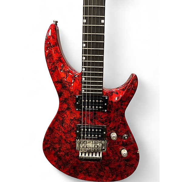 Used ESP Edwards E-HR-135 III Volcano Red Solid Body