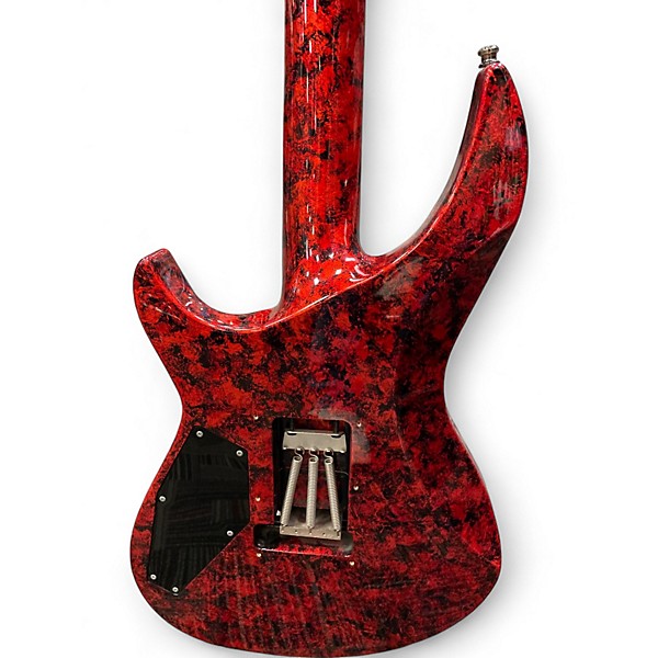 Used ESP Edwards E-HR-135 III Volcano Red Solid Body Electric Guitar