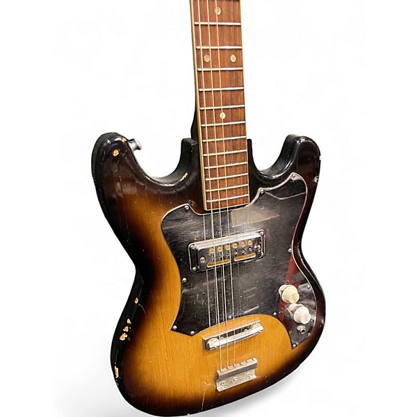 Used Decca DMI 2 Color Sunburst Solid Body Electric Guitar