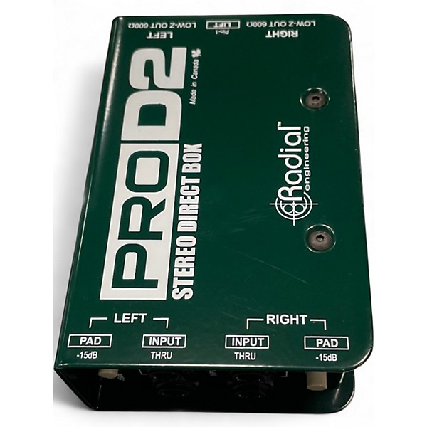 Used Radial Engineering ProD2 Audio Converter