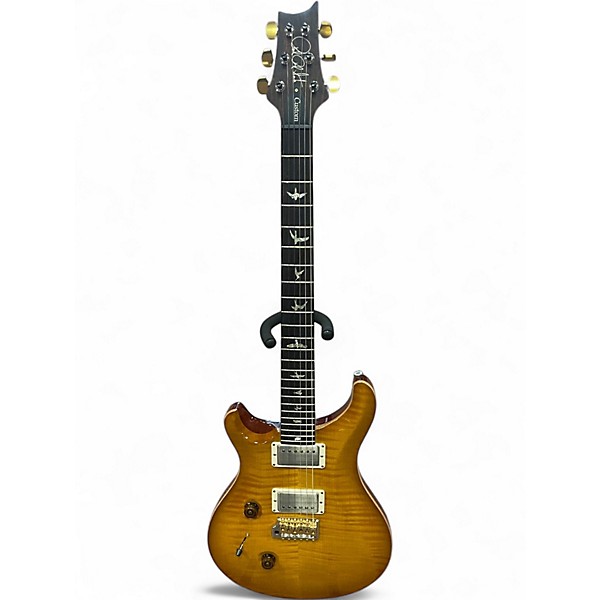 Used PRS WOOD LIBRARY CUSTOM 24 PATTERN THIN 10 TOP BRAZILIAN RW Gold Electric Guitar
