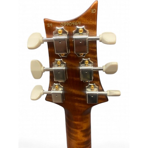 Used PRS WOOD LIBRARY MCCRATY 594 PATTERN NECK 10 TOP Copper Solid Body Electric Guitar
