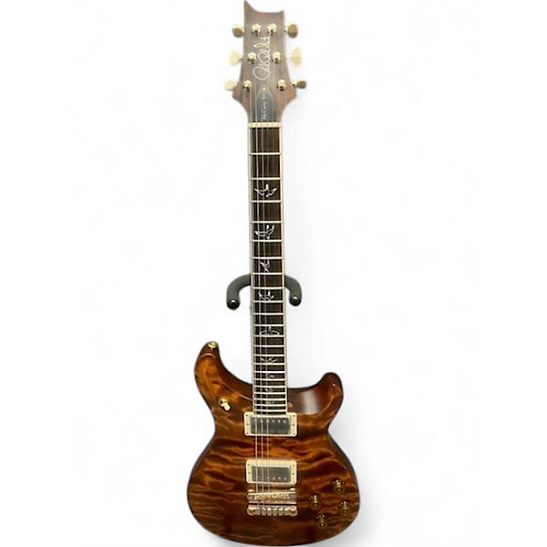 Used PRS WOOD LIBRARY MCCRATY 594 PATTERN NECK 10 TOP Copper Solid Body Electric Guitar