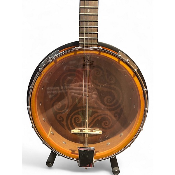 Used Luna Celtic 5 String Banjo Natural Banjo
