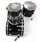 Used Pearl 6 Piece Session Studio Select Chrome Blue Drum Kit