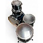 Used Pearl 6 Piece Session Studio Select Chrome Blue Drum Kit
