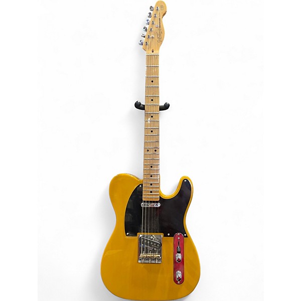 Used Vintage V52 Reissued Series Butterscotch Blonde Solid Body Electric Guitar