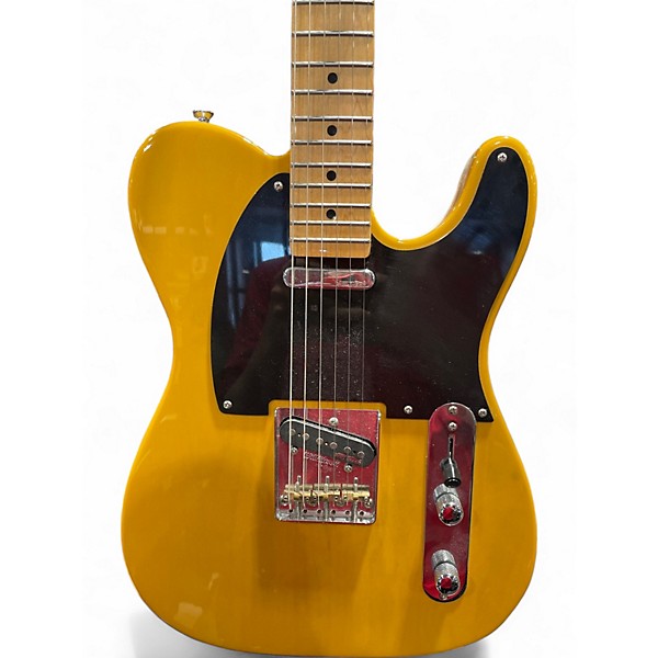 Used Vintage V52 Reissued Series Butterscotch Blonde Solid Body Electric Guitar