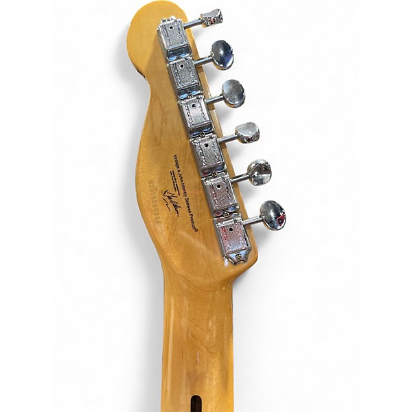 Used Vintage V52 Reissued Series Butterscotch Blonde Solid Body Electric Guitar