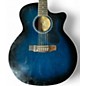 Used Guild F2512CE Midnight Blue 12 String Acoustic Electric Guitar
