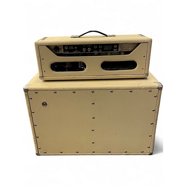 Vintage 1964 Fender Tremolux Head And Cab Tube Guitar Amp Head