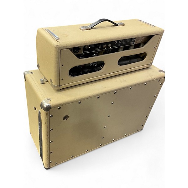 Vintage 1964 Fender Tremolux Head And Cab Tube Guitar Amp Head