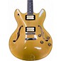 Used Schecter Guitar Research Corsair Gold Hollow Body Electric Guitar