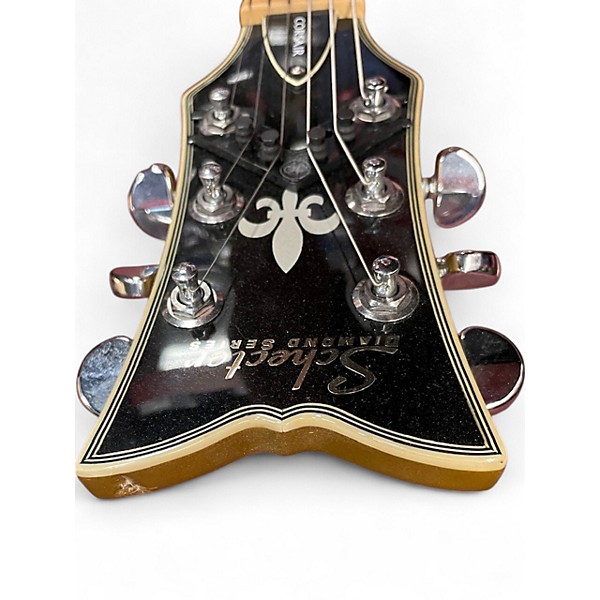 Used Schecter Guitar Research Corsair Gold Hollow Body Electric Guitar