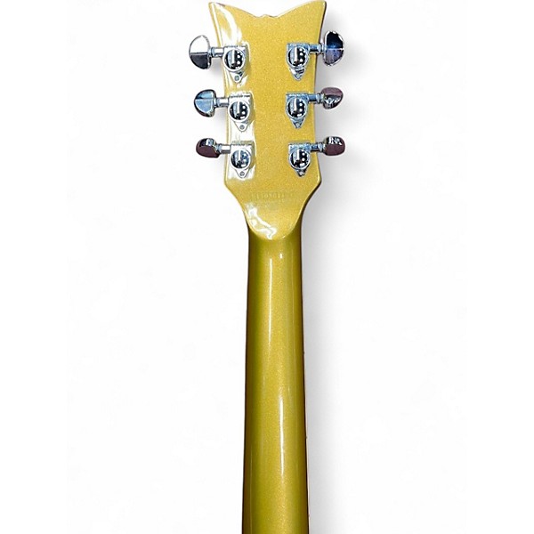 Used Schecter Guitar Research Corsair Gold Hollow Body Electric Guitar