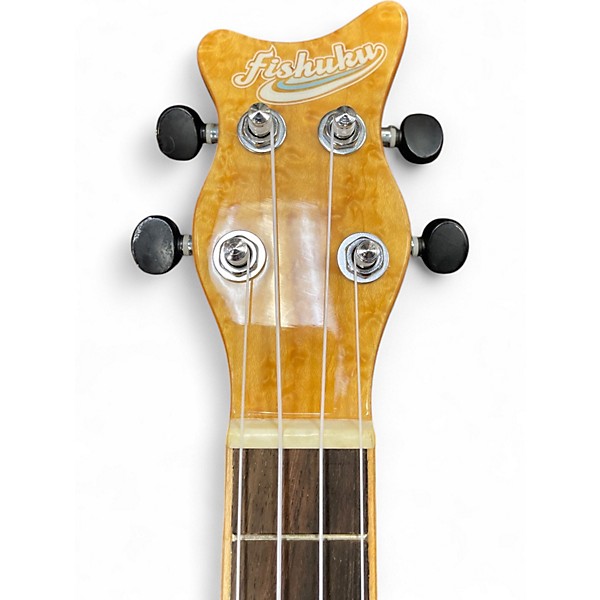 Used Goldfish Guitars FISHUKU CONCERT FBM-ESU Spalted Maple Ukulele
