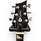 Used S&t Custom Guitar Double Cut Trans Black Solid Body Electric Guitar