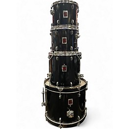 Used Ludwig 4 Piece ROCKER ELITE Black Drum Kit