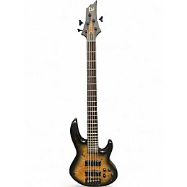 Used ESP LTD D-5 Natural Satin Electric Bass Guitar